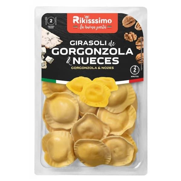 Pasta Girasoli Gorg/Nueces Refrigerado 250G - 0.25 kg - Imagen del producto en Findit