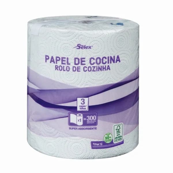 Papel de Cocina 3Capas 70M - 1 ud - Imagen del producto en Findit