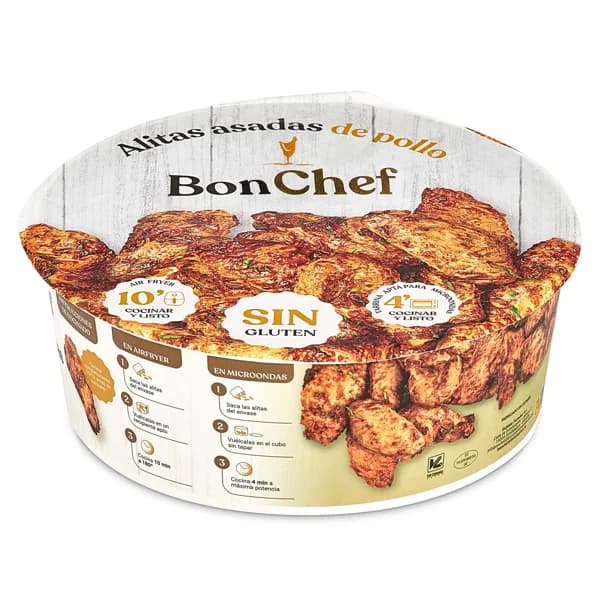 Alitas asadas de pollo Bonchef 500 g - 0.5 kg - Imagen del producto en Findit