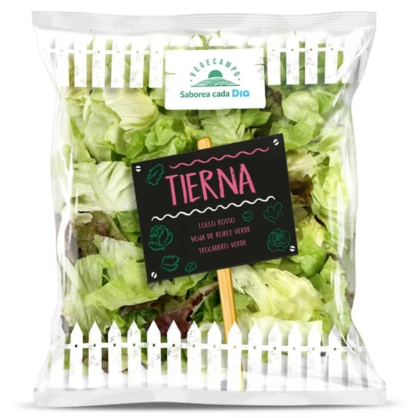 Ensalada tierna Dia Vegecampo bolsa 125 g - 0.12 kg - Imagen del producto en Findit