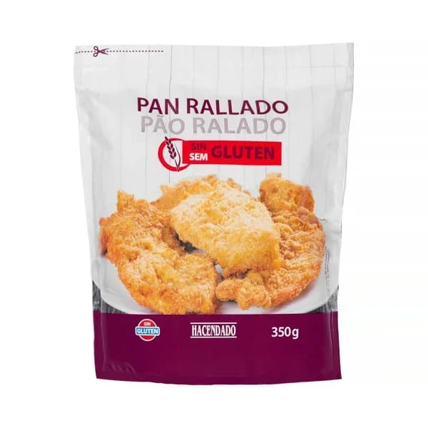 Pan rallado sin gluten Hacendado - 0.35 kg - Imagen del producto en Findit