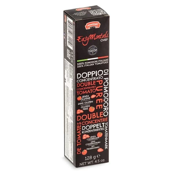 Pasta de tomate doble concentrado Montali tubo 128 g - 0.13 kg - Imagen del producto en Findit