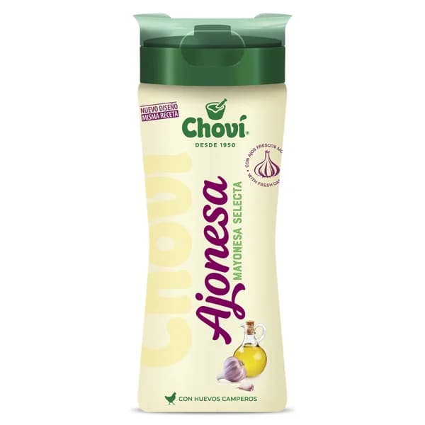 Mayonesa ajonesa Chovi bote 250 g - 0.25 kg - Imagen del producto en Findit