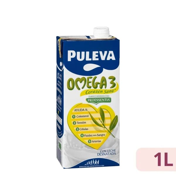Bebida láctea Omega 3 Puleva con leche desnatada - 1 l - Imagen del producto en Findit