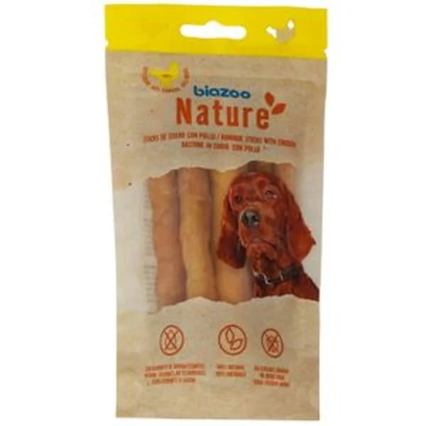 Snack Dental Perro Cuero envuelto en Pollo - 0.08 kg - Imagen del producto en Findit