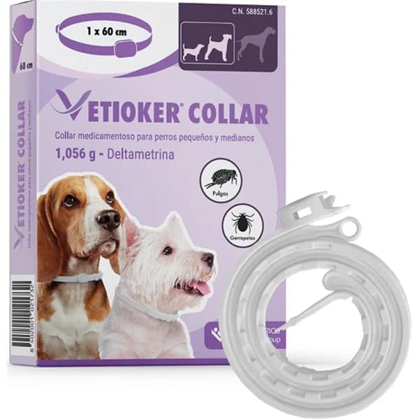 Collar Antiparasitario Para Perros Pequeños/Median - 1 ud - Imagen del producto en Findit