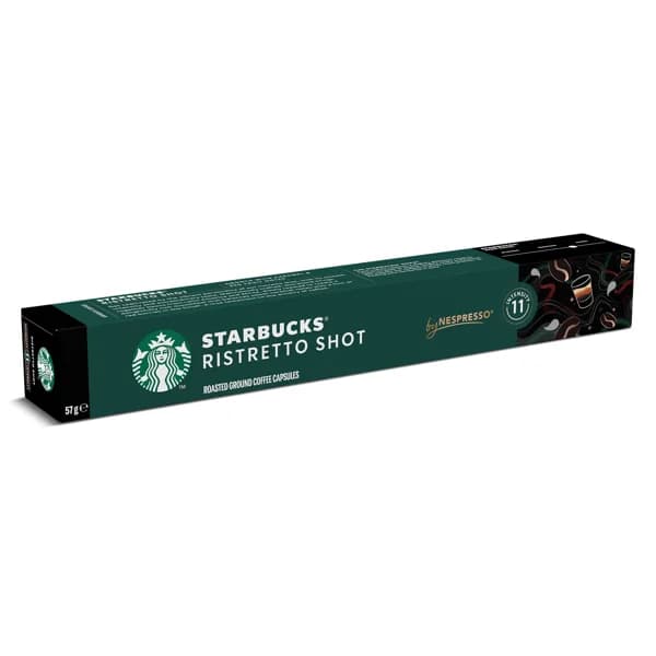 Café en cápsulas ristretto shot Starbucks caja 10 unidades - 0.18 kg - Imagen del producto en Findit