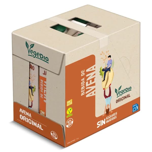 Bebida de avena Dia Vegedia pack 6 x 1 L - 6 l - Imagen del producto en Findit