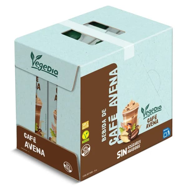 Bebida de avena con café Dia Vegedia pack 6 x 1 L - 6 l - Imagen del producto en Findit