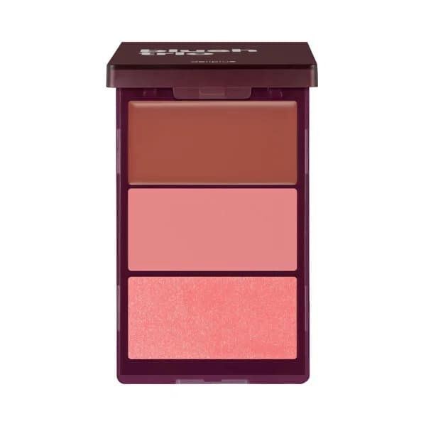 Paleta de coloretes faciales Blush trio Deliplus 01 rosados - 1 ud - Imagen del producto en Findit
