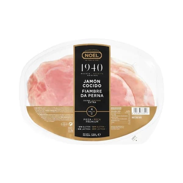 Jamón cocido Noel lonchas - 0.12 kg - Imagen del producto en Findit