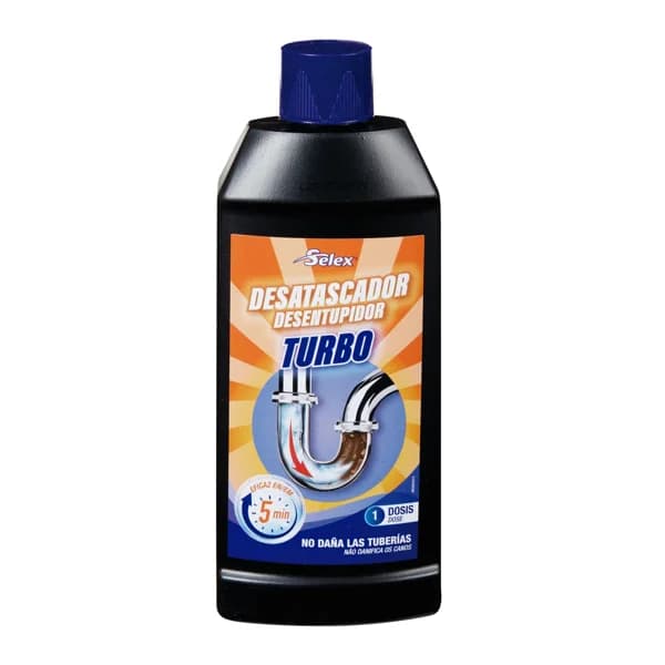 Desatascador Turbo Gel 500ML - 0.5 l - Imagen del producto en Findit