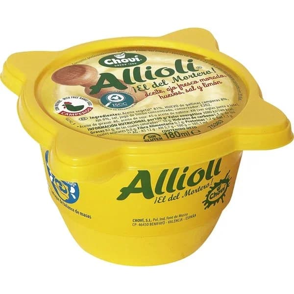 Allioli Mortero Tarro 200ML - 0.18 l - Imagen del producto en Findit