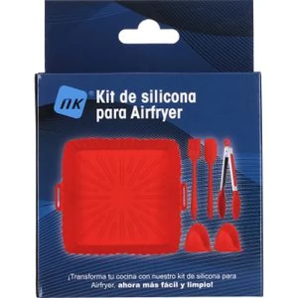 Base Silicona + Accesori Roja - 1 ud - Imagen del producto en Findit