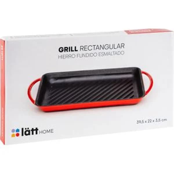 Grill Rec.Hierro Fundido 26x22cm - 1 ud - Imagen del producto en Findit