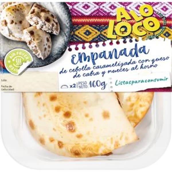 Empanada Queso Cabra Nueces y Cebolla 2 Uds. - 0.16 kg - Imagen del producto en Findit