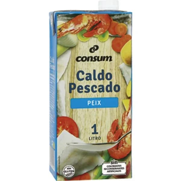 Caldo Líquido Pescado Brik - 1 l - Imagen del producto en Findit