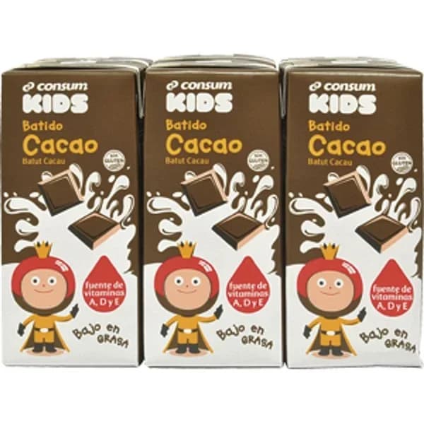 Batido de Cacao Pack de 6 - 1.2 l - Imagen del producto en Findit