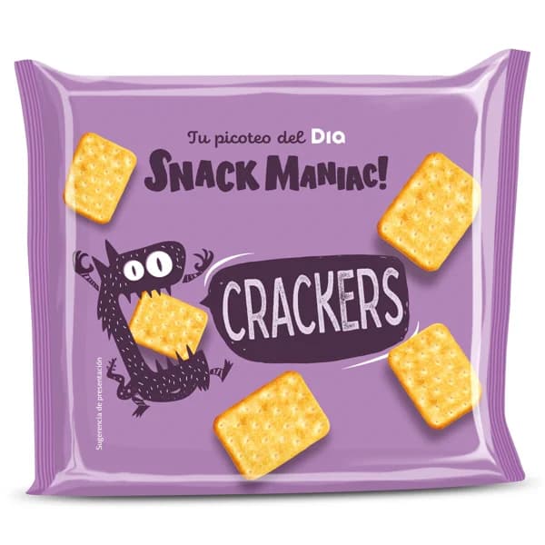 Crackers Dia Snack Maniac 200 g - 0.2 kg - Imagen del producto en Findit