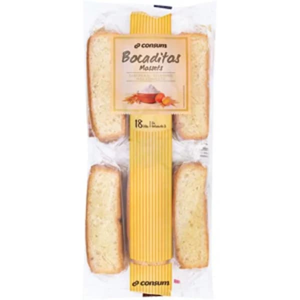 Bocaditos 18 Unidades - 0.37 kg - Imagen del producto en Findit