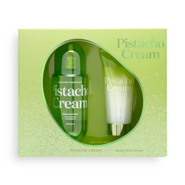 Lote corporal mujer Pistacho Cream Deliplus - 1 ud - Imagen del producto en Findit