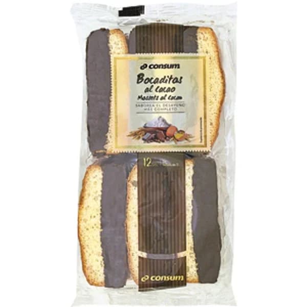 Bocaditos Chocolate 12 Unidades - 0.33 kg - Imagen del producto en Findit