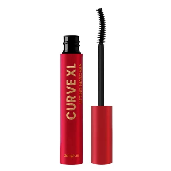 Máscara de pestañas Curve XL efecto lifting Deliplus negro - 1 ud - Imagen del producto en Findit