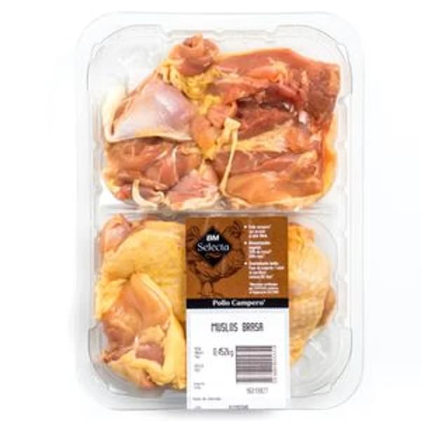 Muslos de pollo campero al estilo brasa 450 g - 1 kg - Imagen del producto en Findit