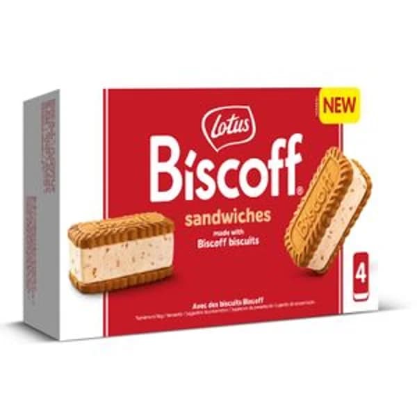 Sándwich Biscoff 4 Unidades - 0.18 kg - Imagen del producto en Findit