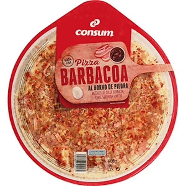 Pizza Barbacoa al Horno de Piedra - 0.4 kg - Imagen del producto en Findit