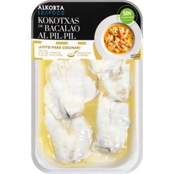 Kokochas de Bacalao al Pil Pil - 0.2 kg - Imagen del producto en Findit