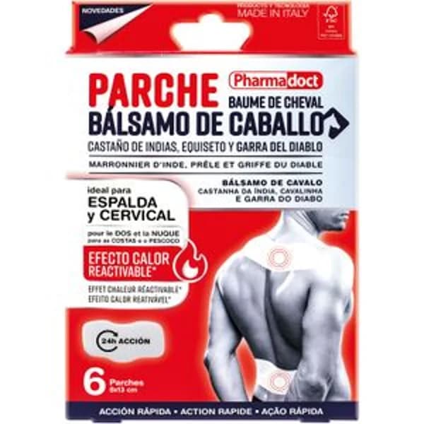 Parches Dolor Balsamo Caballo - 5.98 ud - Imagen del producto en Findit