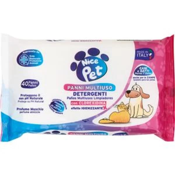Toallitas Mascotas con Clorhexidina - 1 ud - Imagen del producto en Findit