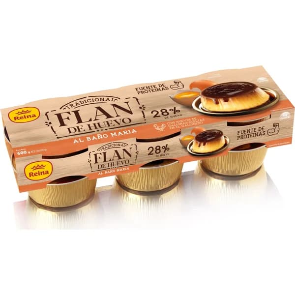 Flan de Huevo Baño Maria - 0.6 kg - Imagen del producto en Findit