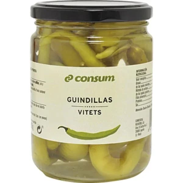 Guindillas en Vinagre Frasco - 0.16 ud - Imagen del producto en Findit