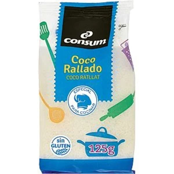 Coco Rallado Bolsa - 0.12 kg - Imagen del producto en Findit