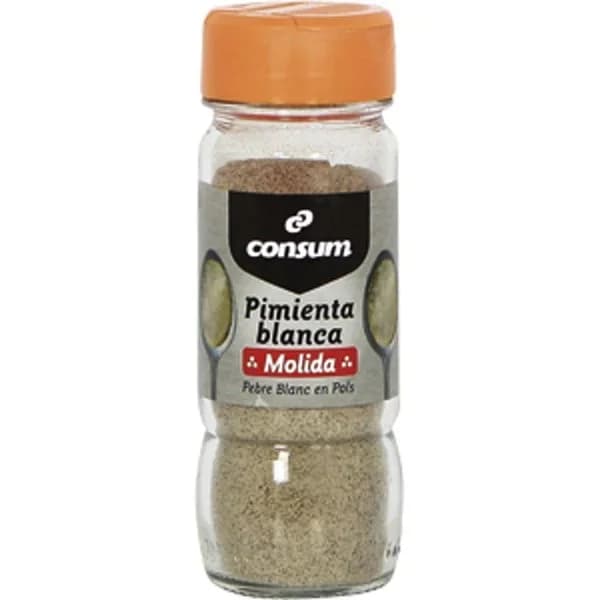 Pimienta Blanca Molida Tarro - 1 ud - Imagen del producto en Findit