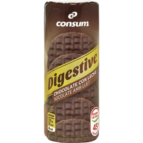 Galleta Digestive Chocolate con Leche - 0.3 ud - Imagen del producto en Findit