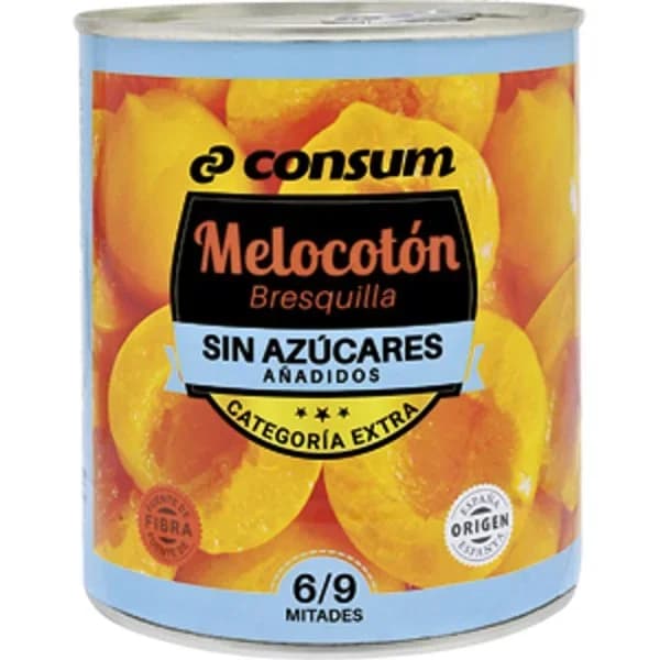 Melocotón sin Azúcar Lata - 0.48 kg - Imagen del producto en Findit