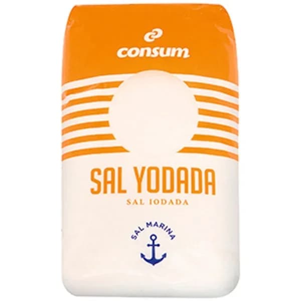 Sal Yodada Bolsa - 1 kg - Imagen del producto en Findit