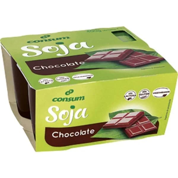 Postre de Soja Sabor Chocolate - 0.4 kg - Imagen del producto en Findit