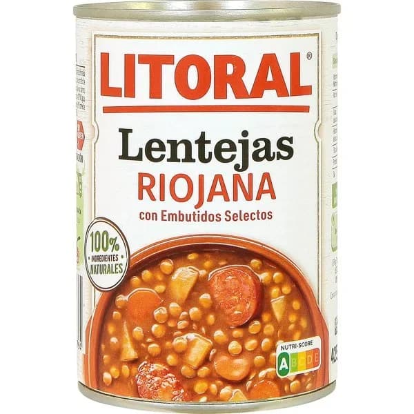 Lentejas a la Riojana 440G - 0.42 kg - Imagen del producto en Findit