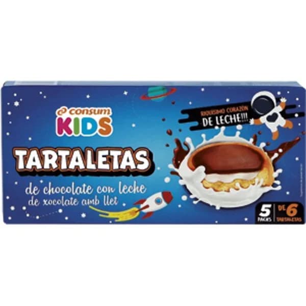 Tartaleta Chocolate con Leche - 0.24 kg - Imagen del producto en Findit