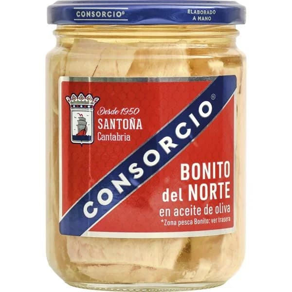 Bonito del norte en aceite de oliva Consorcio 260 g. - 0.26 kg - Imagen del producto en Findit