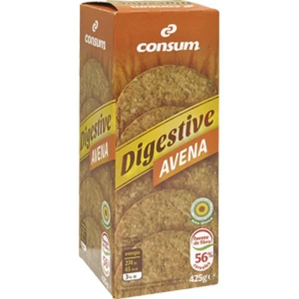 Galleta Digestive Avena - 0.43 kg - Imagen del producto en Findit