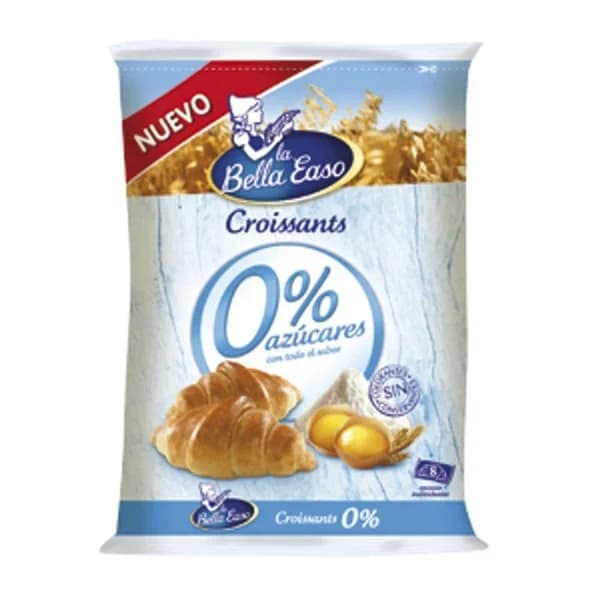 Croissant sin azúcar 8 unidades 280 g - 0.24 kg - Imagen del producto en Findit