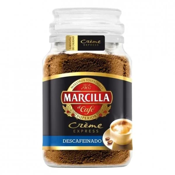 Café soluble descafeinado MARCILLA Créme, frasco 200 g - 0.2 kg - Imagen del producto en Findit