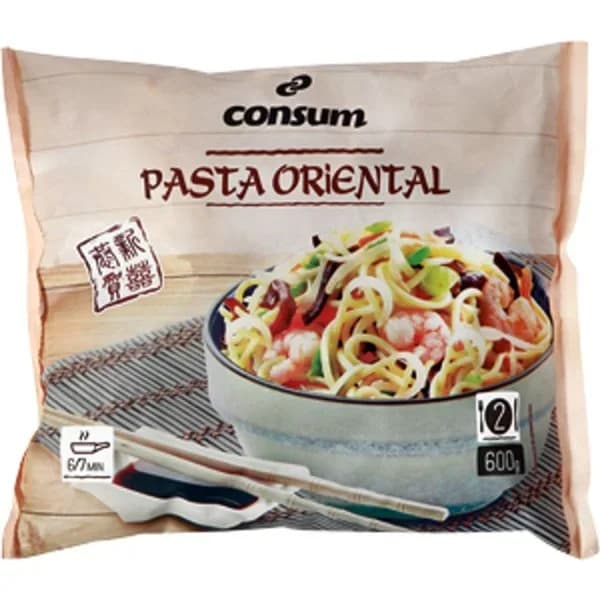 Pasta Oriental congelada - 0.6 kg - Imagen del producto en Findit