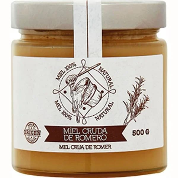 Miel Cruda de Romero Tarro - 0.5 kg - Imagen del producto en Findit