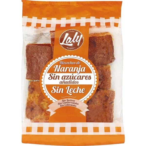 Bizcocho Naranja sin Azúcar 500G - 0.45 ud - Imagen del producto en Findit